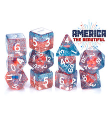 America the Beautiful Inclusion Dice | Anubis Games and Hobby