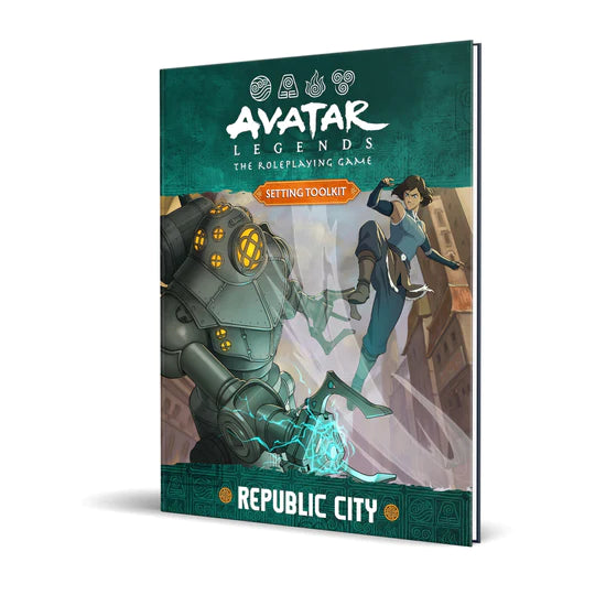 Avatar Legends RPG Setting Toolkit: Republic City | Anubis Games and Hobby
