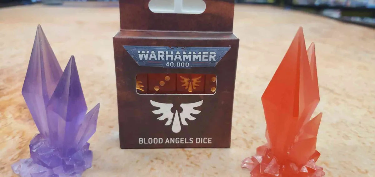Blood Angels Dice Set | Anubis Games and Hobby
