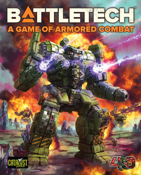 BattleTech: A Game of Armored Combat (40th Anniversary) | Anubis Games and Hobby