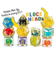 Block Head Inclusion Dice | Anubis Games and Hobby