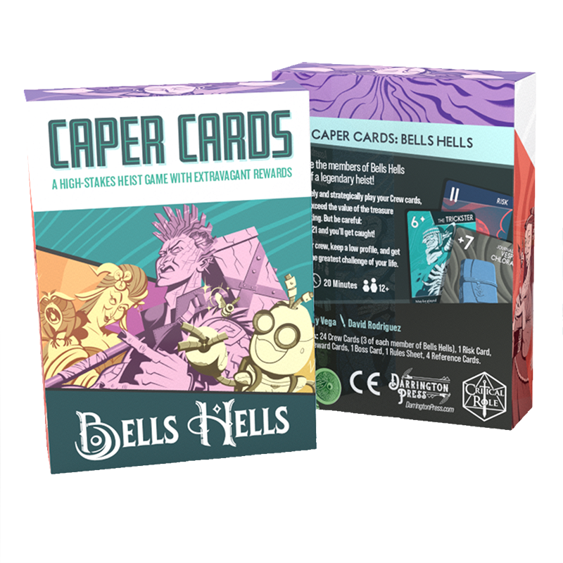 Caper Cards: Bells Hells | Anubis Games and Hobby