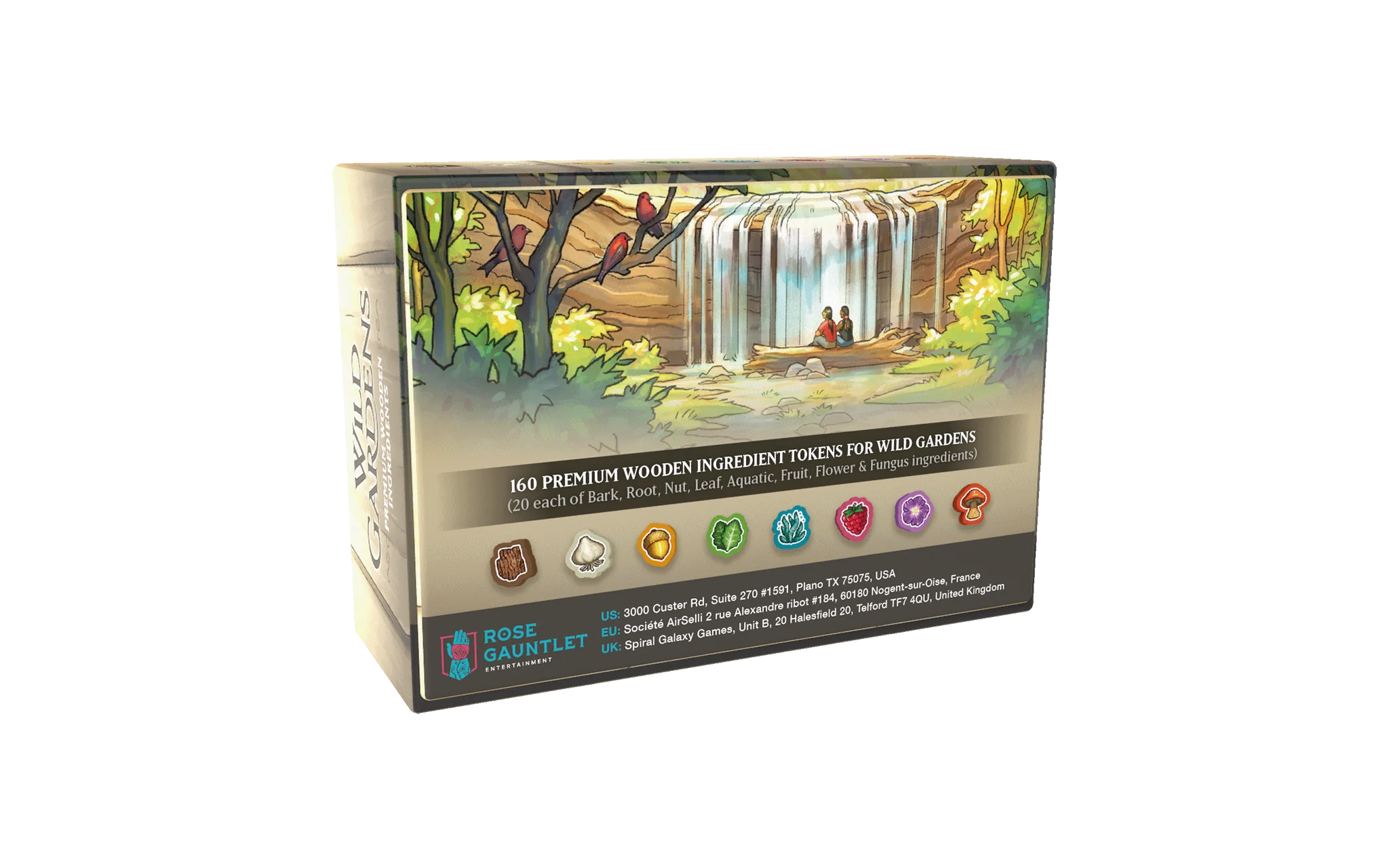 Wild Gardens: Premium Wooden Ingredients Pack | Anubis Games and Hobby