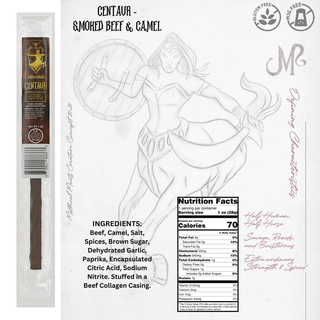 Mythical Meats Humanoid Meat Stick - Centaur | Anubis Games and Hobby
