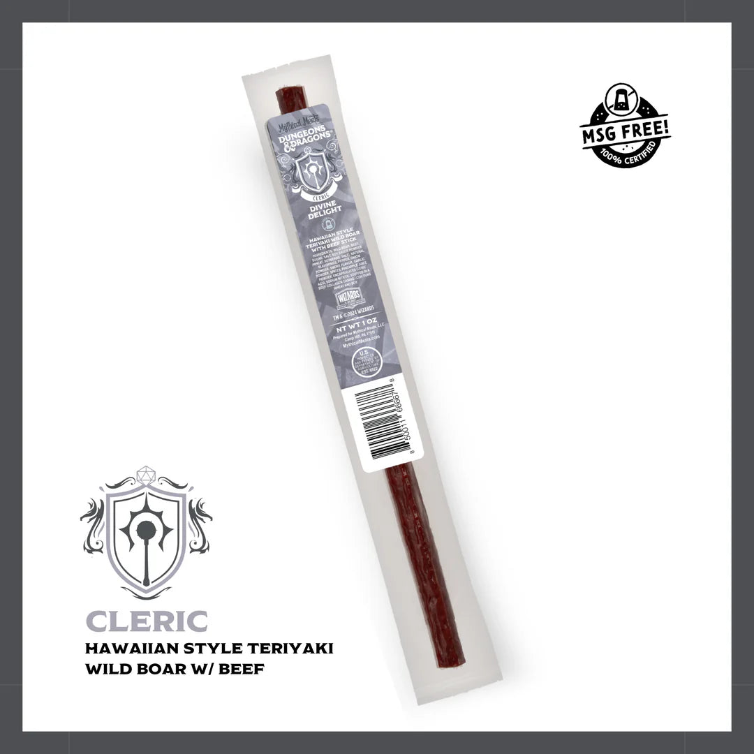 Mythical Meats D&D Meat Stick - Cleric: Divine Delight | Anubis Games and Hobby