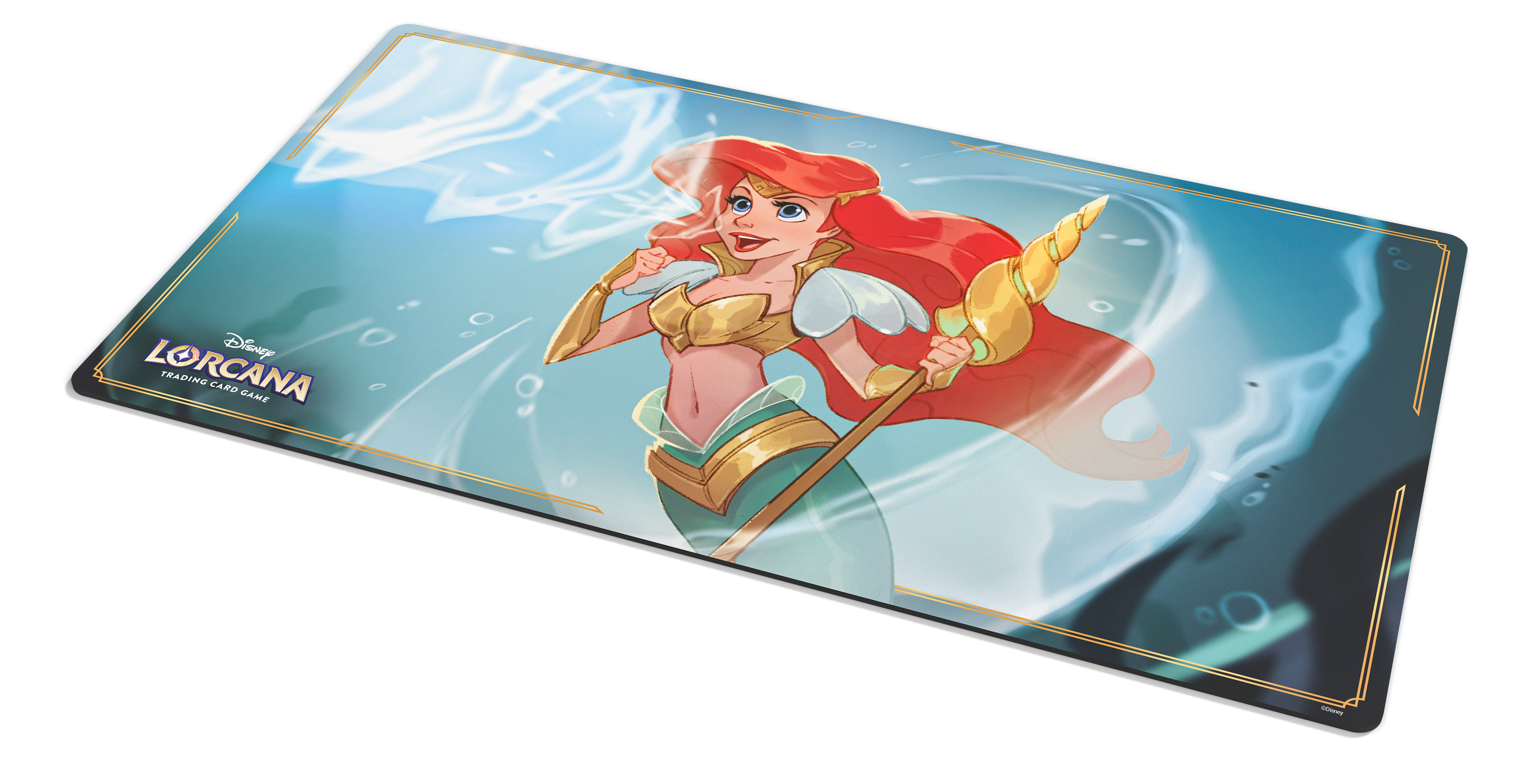 Lorcana TCG: Winterspell Neoprene Mat - Ariel | Anubis Games and Hobby