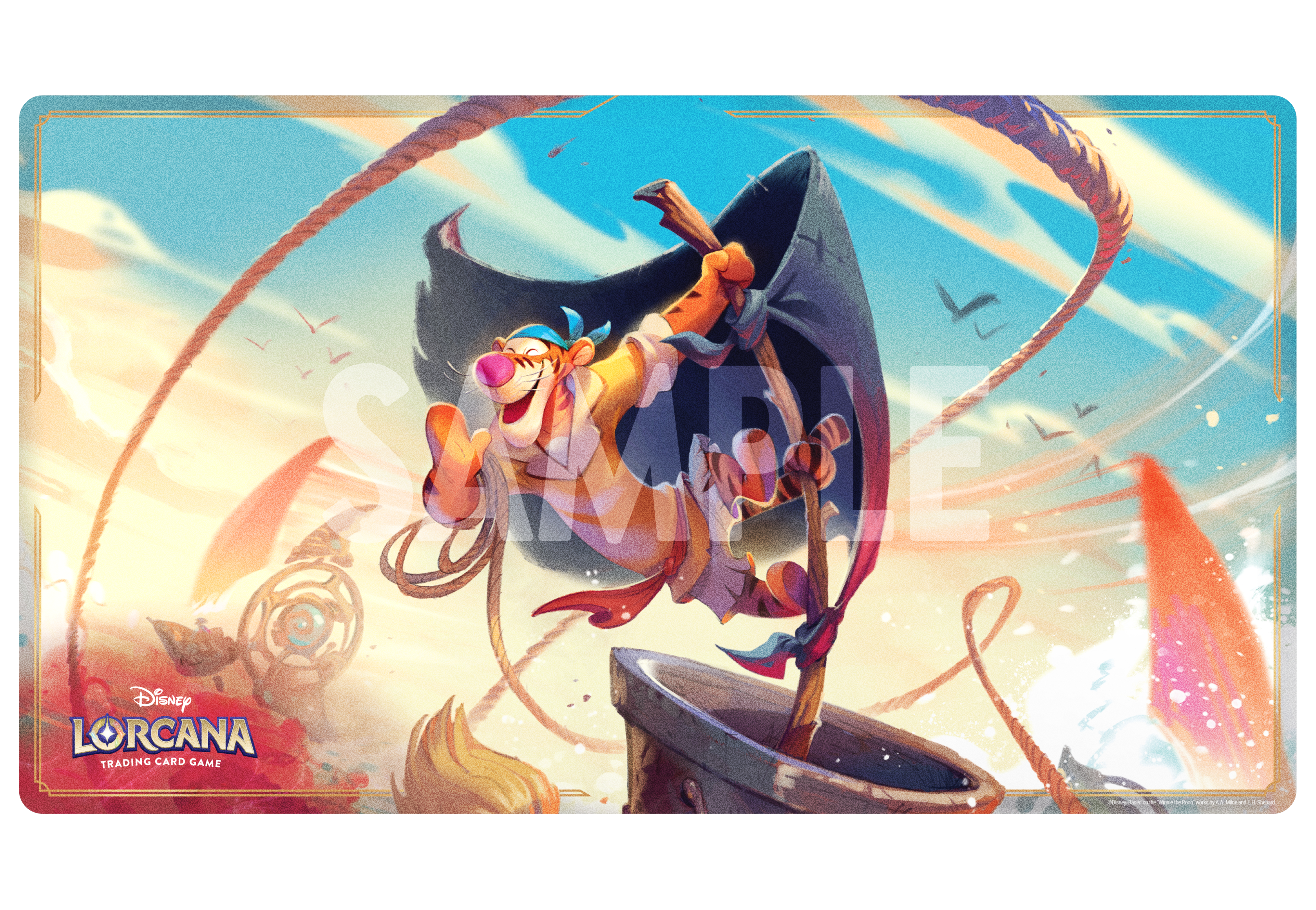 Lorcana TCG: Archazia's Island Neoprene Mat - Tigger | Anubis Games and Hobby