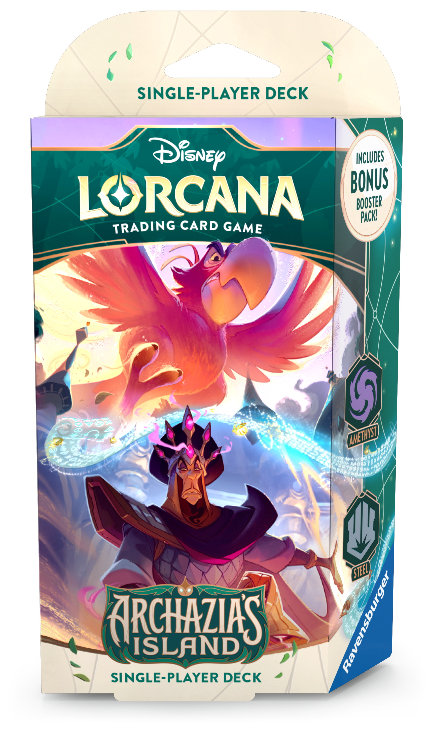 Lorcana TCG: Archazia's Island Starter Deck - Amethyst & Steel | Anubis Games and Hobby