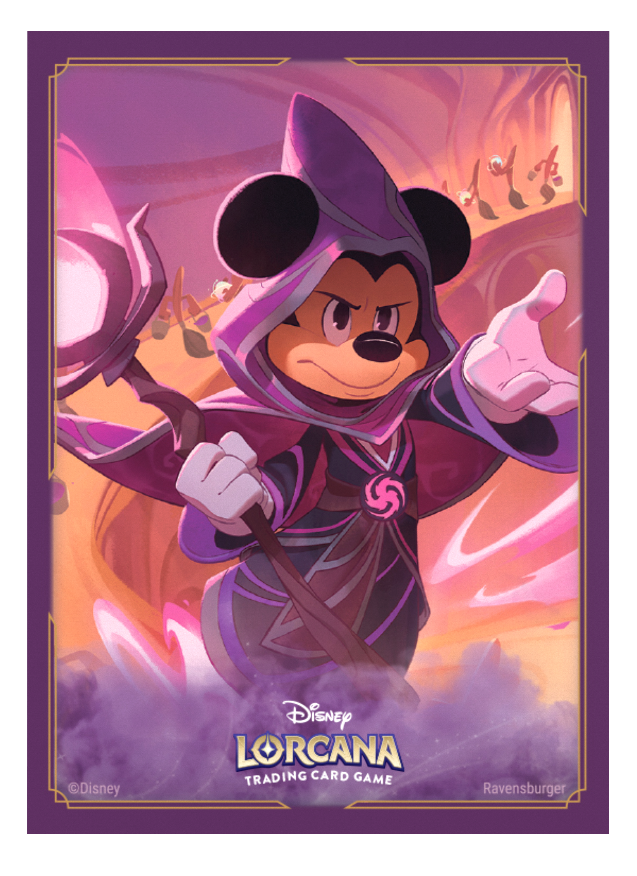 Lorcana TCG: Reign of Jafar Sleeves - Sorcerer Mickey | Anubis Games and Hobby