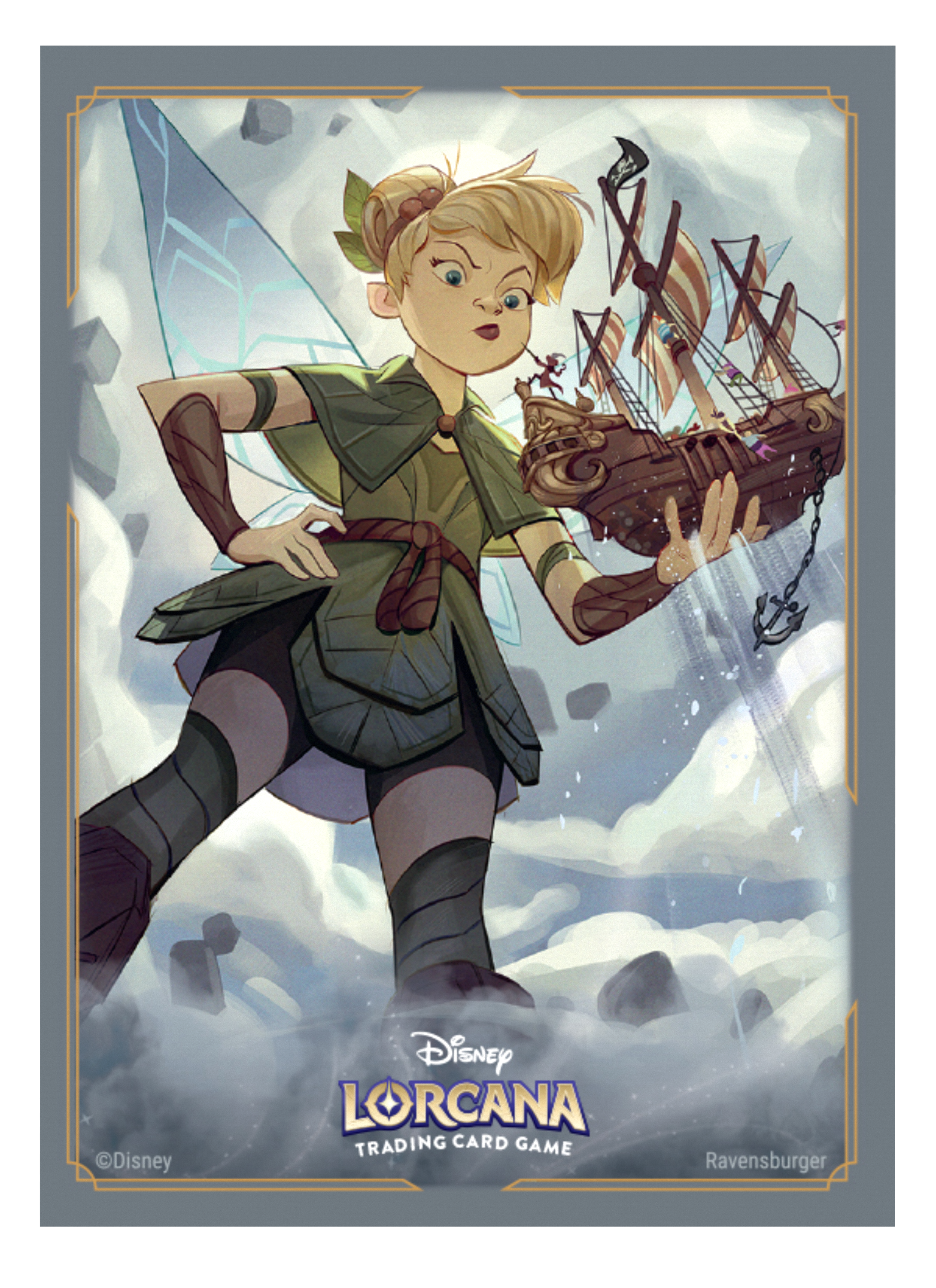 Lorcana TCG: Reign of Jafar Sleeves - Tinker Bell | Anubis Games and Hobby