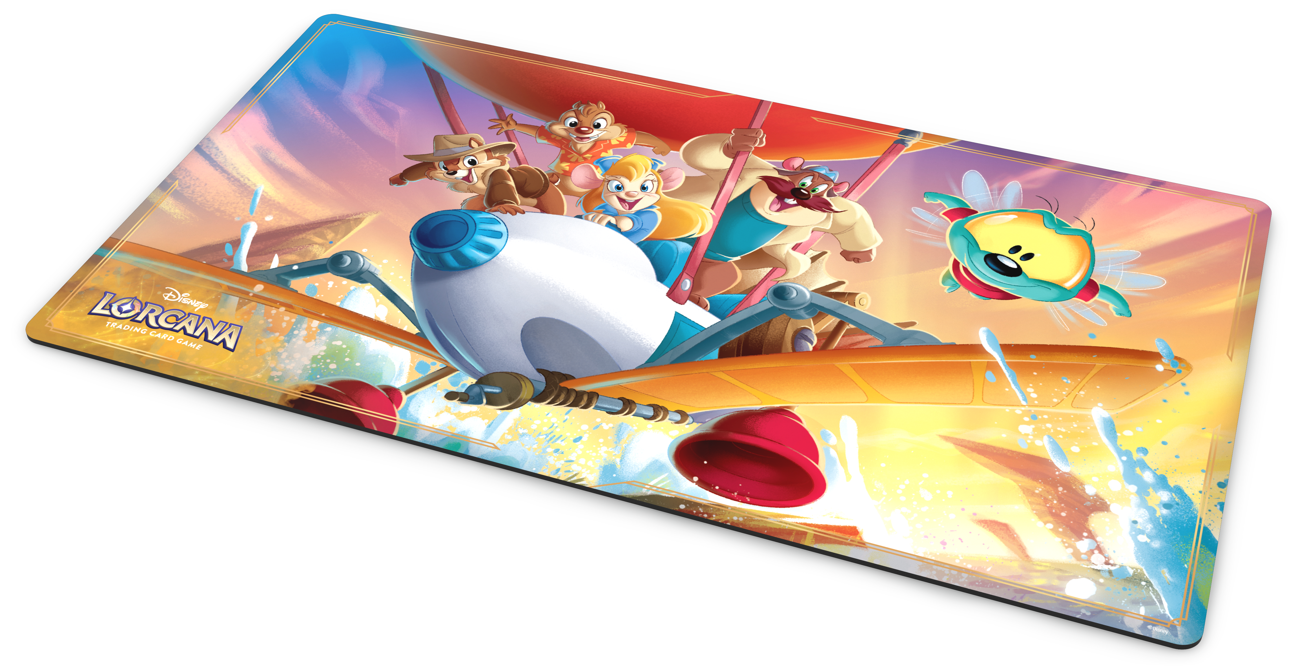 Lorcana TCG: Reign of Jafar Neoprene Mat - Rescue Rangers | Anubis Games and Hobby