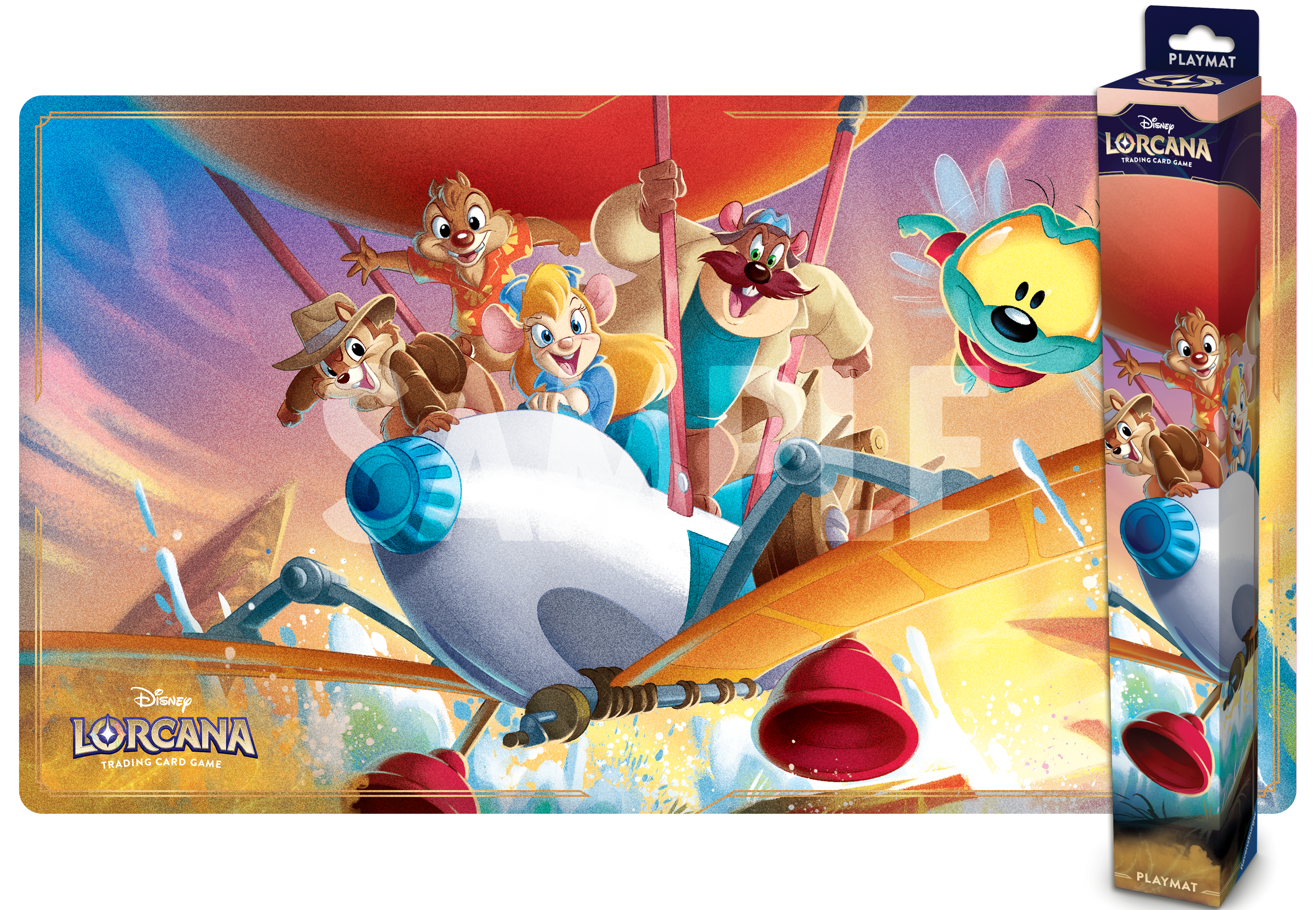 Lorcana TCG: Reign of Jafar Neoprene Mat - Rescue Rangers | Anubis Games and Hobby