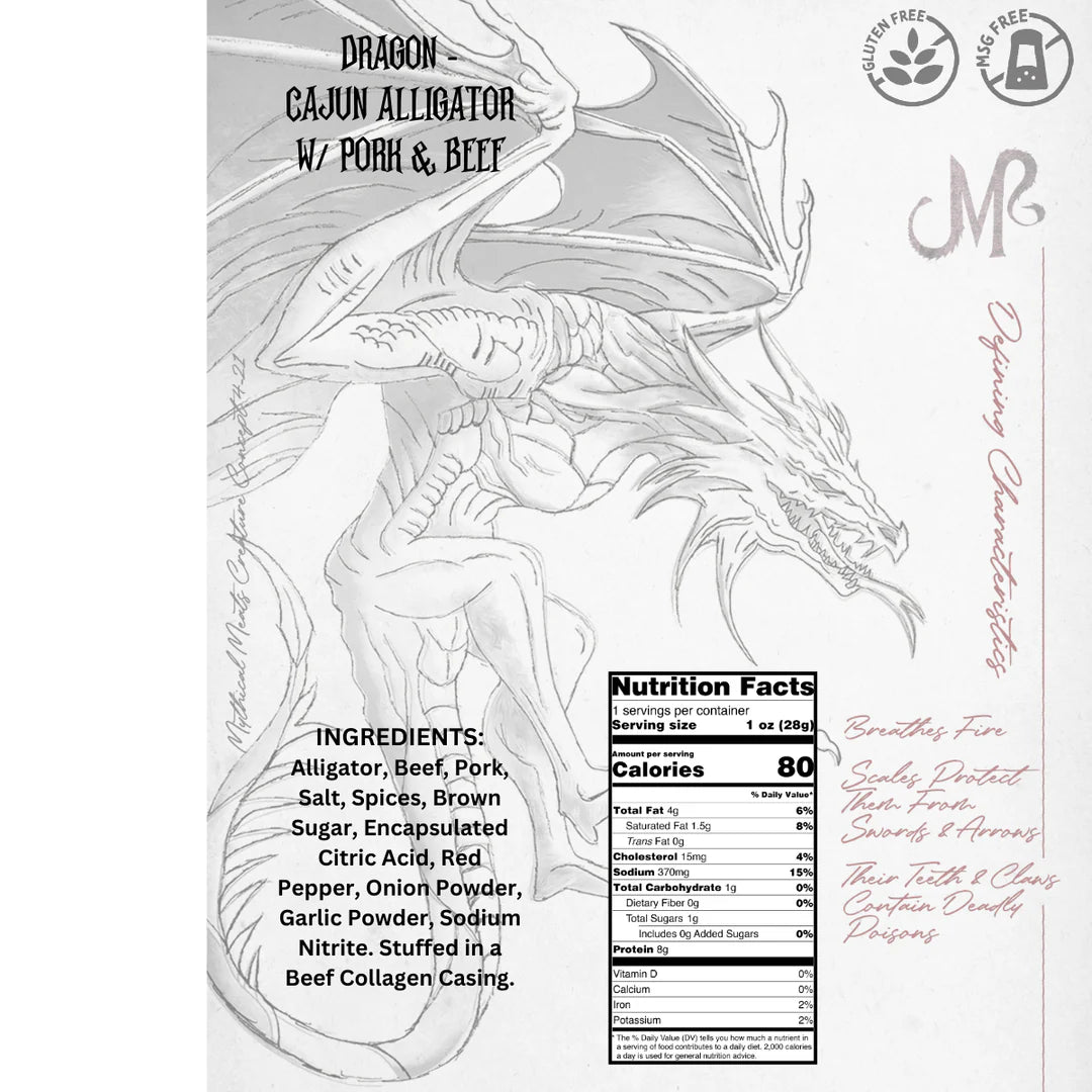 Mythical Meats Meat Stick - Dragon | Anubis Games and Hobby