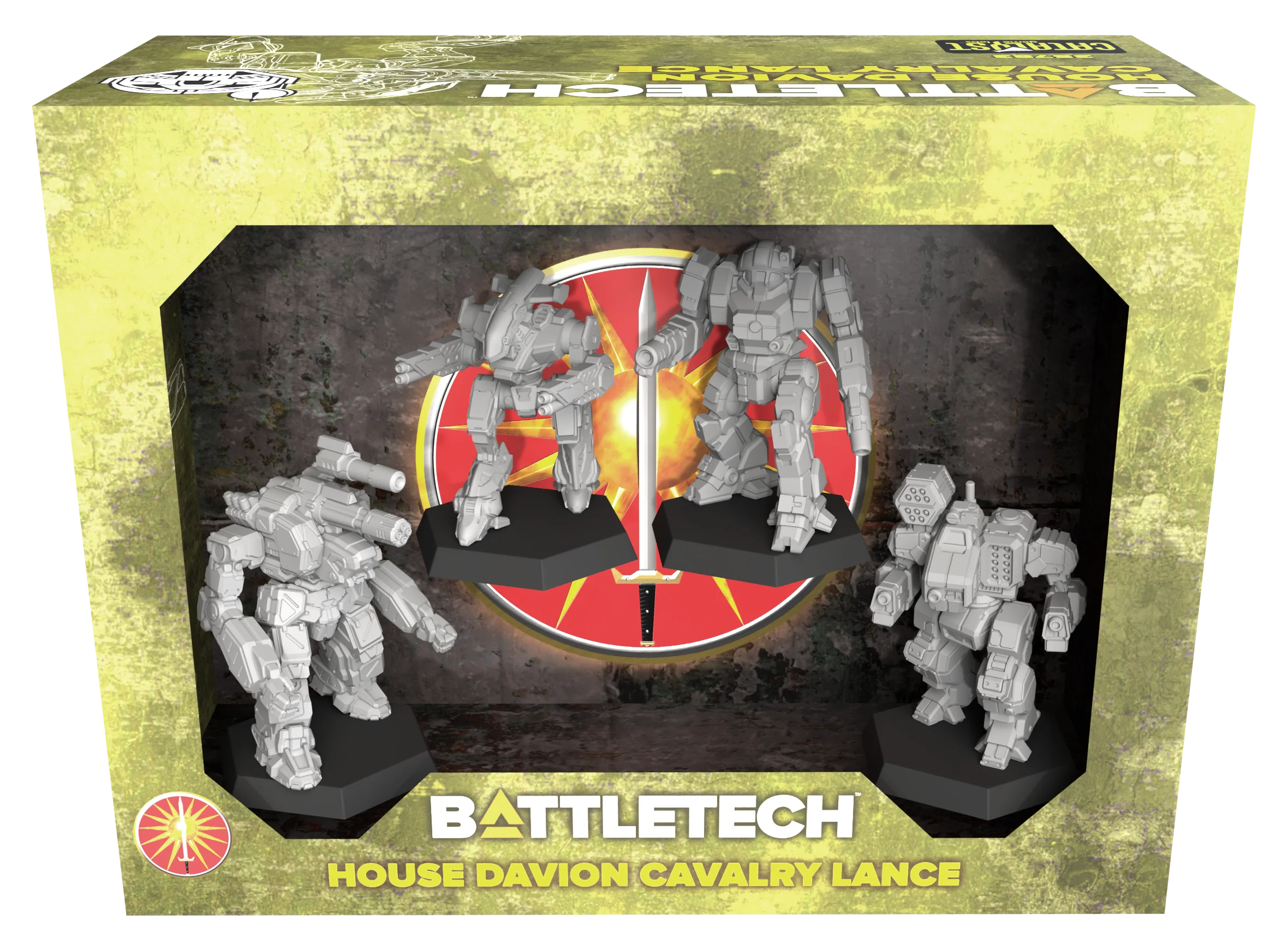 BattleTech: House Davion Cavalry Lance | Anubis Games and Hobby