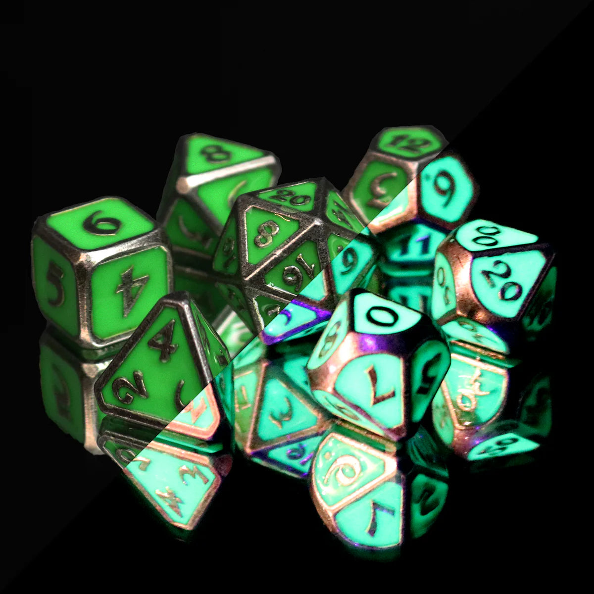 AfterDark Mythica Death Ward- RPG Dice | Anubis Games and Hobby
