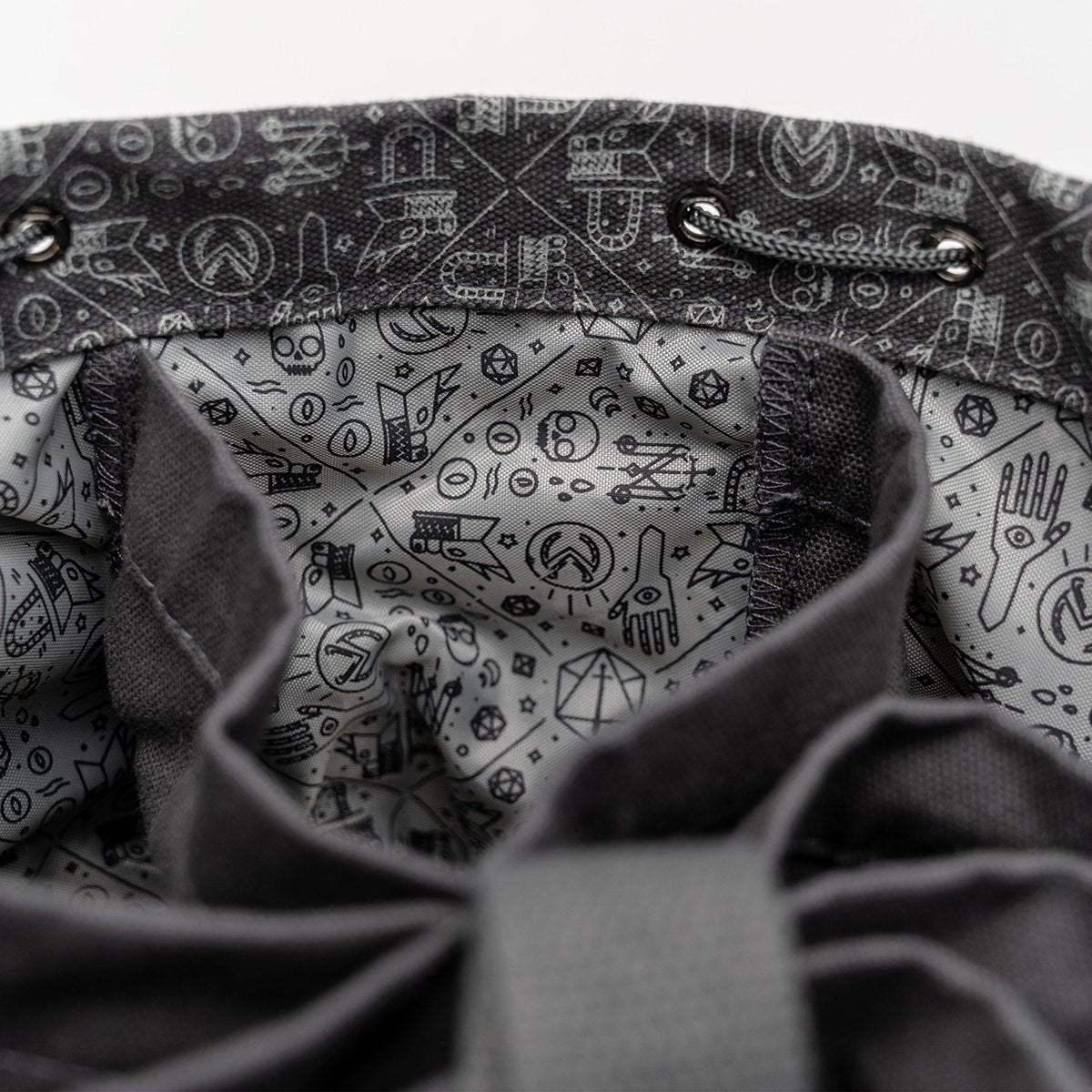 Critical Role Bailey's Gray Dice Bag of Hoarding | Anubis Games and Hobby