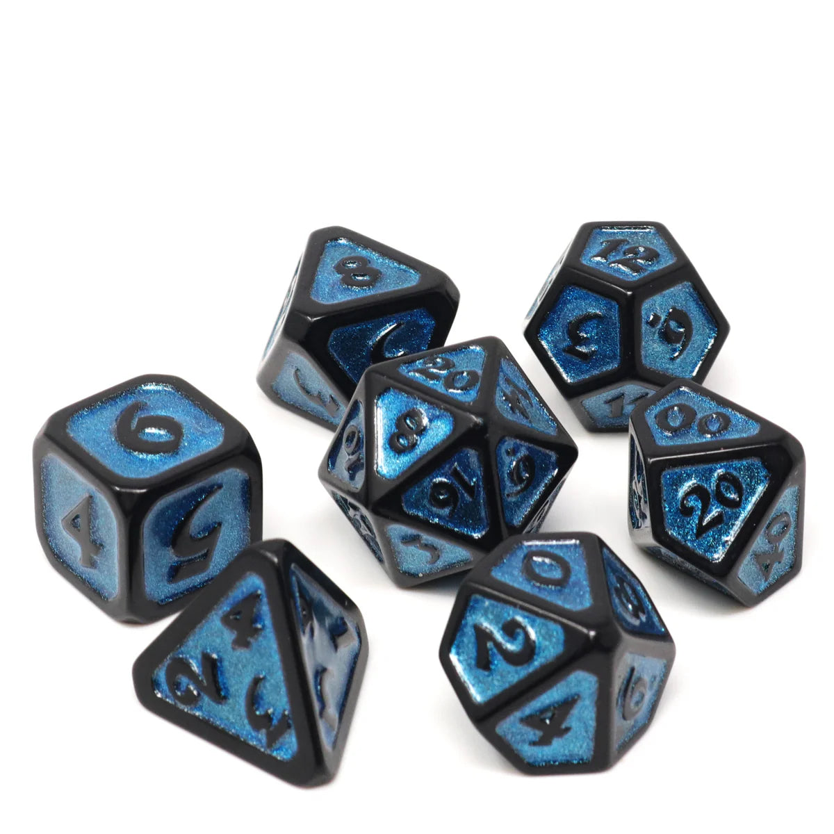 Diaglyph Frost Bite - 7pc RPG Set | Anubis Games and Hobby