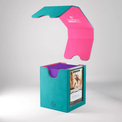 Gamegenic Squire Plus 100+ XL Convertible Teal/Pink | Anubis Games and Hobby