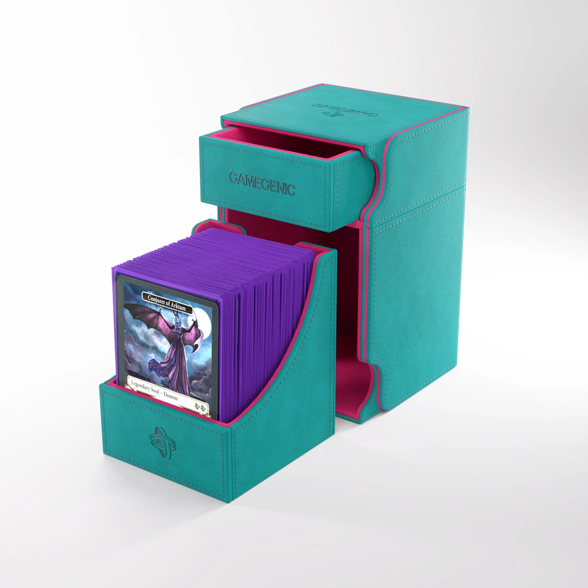 Gamegenic Watchtower 100+ XL Teal/Pink | Anubis Games and Hobby
