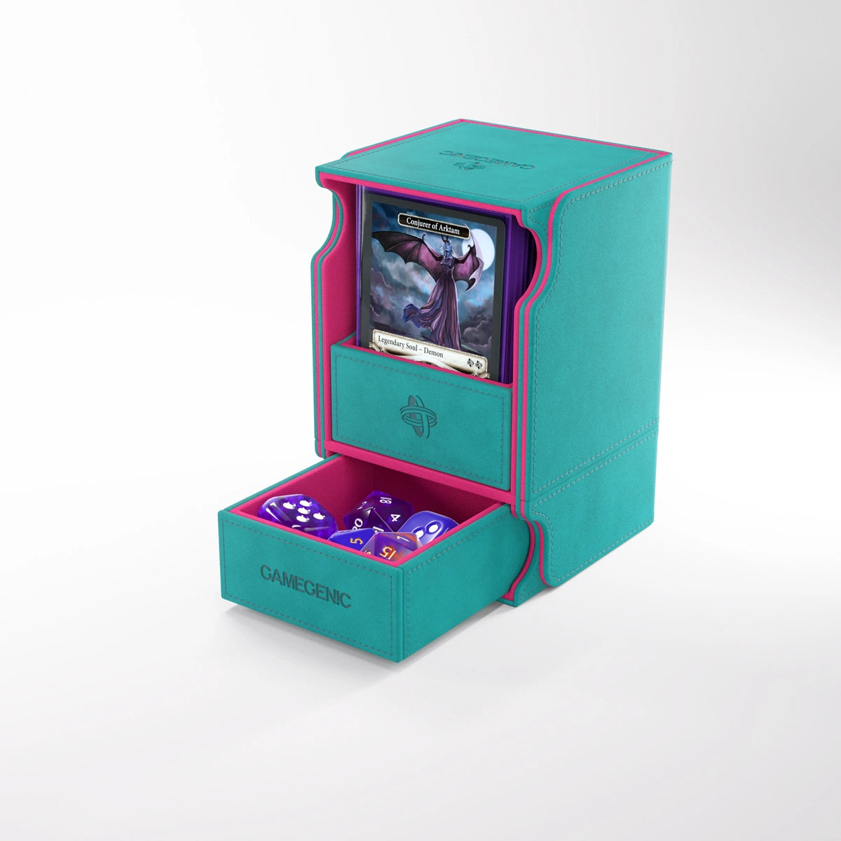 Gamegenic Watchtower 100+ XL Teal/Pink | Anubis Games and Hobby