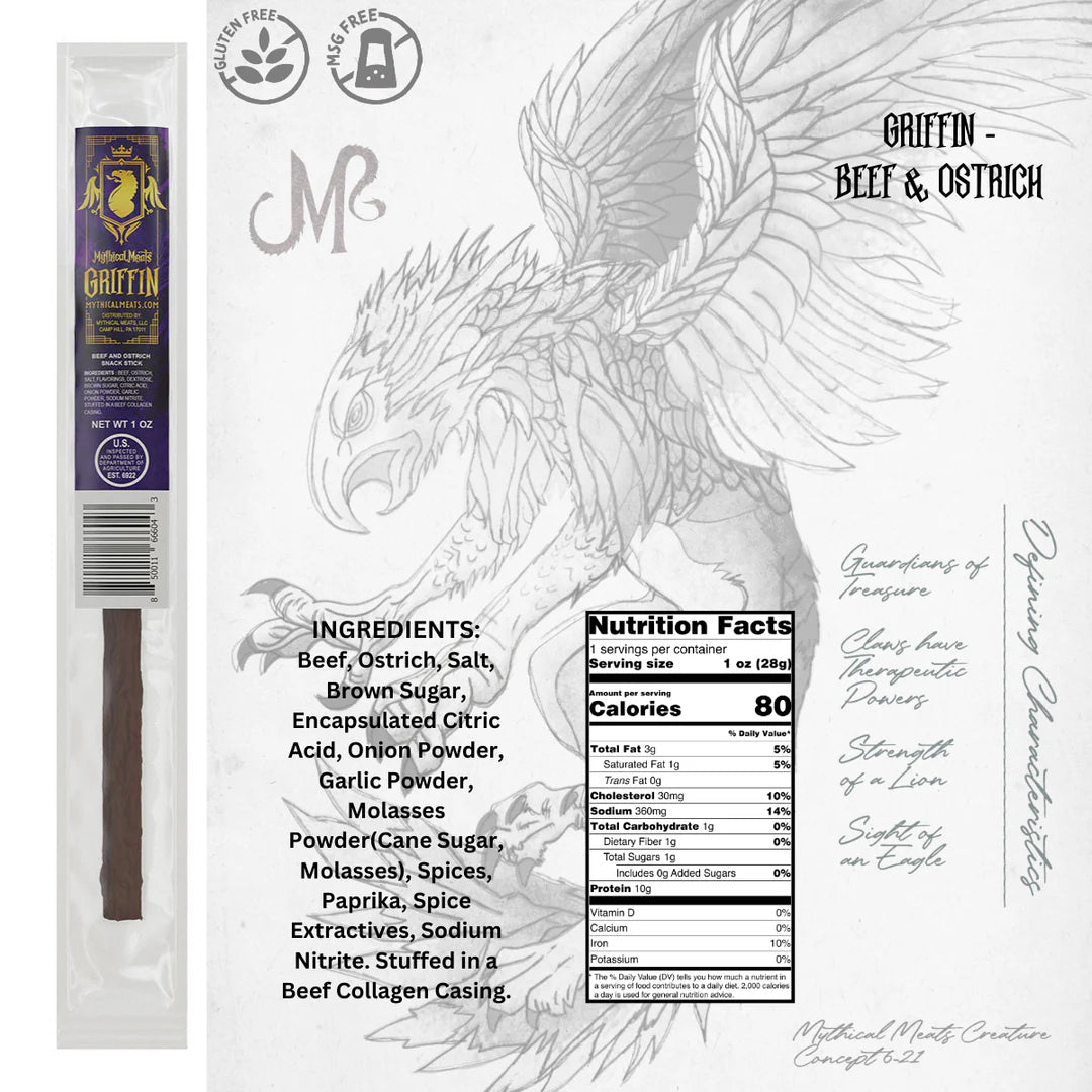 Mythical Meats Meat Stick - Griffin | Anubis Games and Hobby