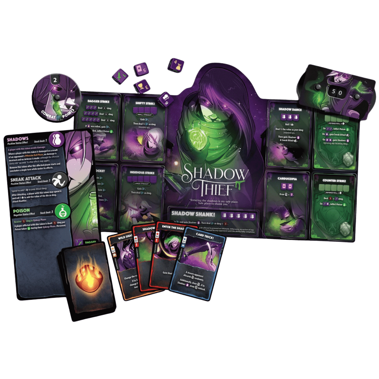 Dice Throne - Shadow Thief | Anubis Games and Hobby