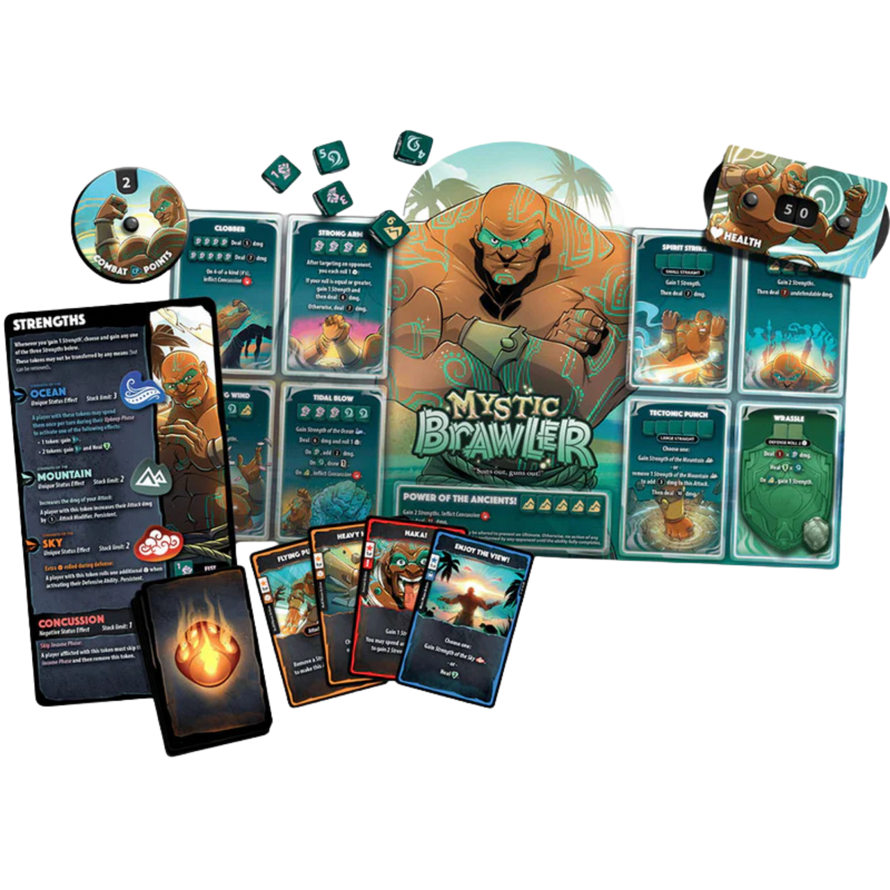 Dice Throne - Mystic Brawler | Anubis Games and Hobby