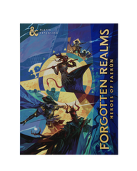 D&D Forgotten Realms - Heroes of Faerun Alternate Cover | Anubis Games and Hobby