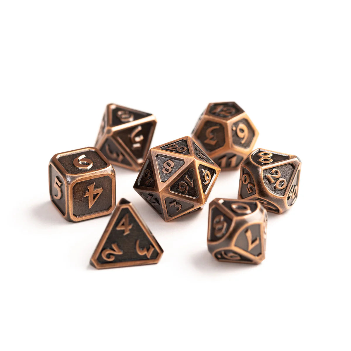 Mythica Battleworn Copper 7 Set | Anubis Games and Hobby