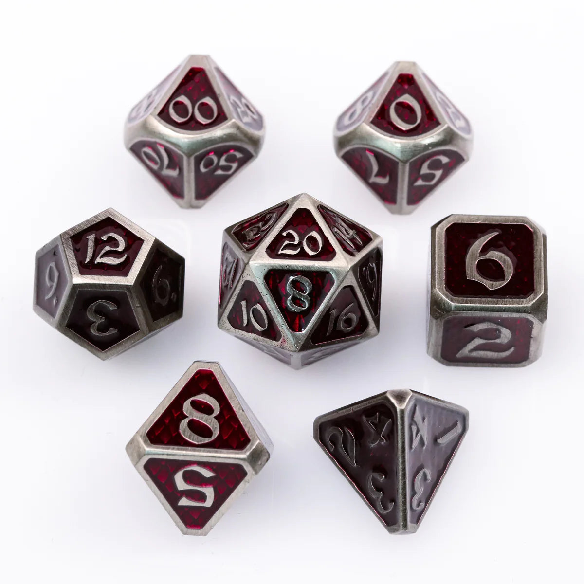 Drakona Gemtooth Tekalion RPG Dice | Anubis Games and Hobby