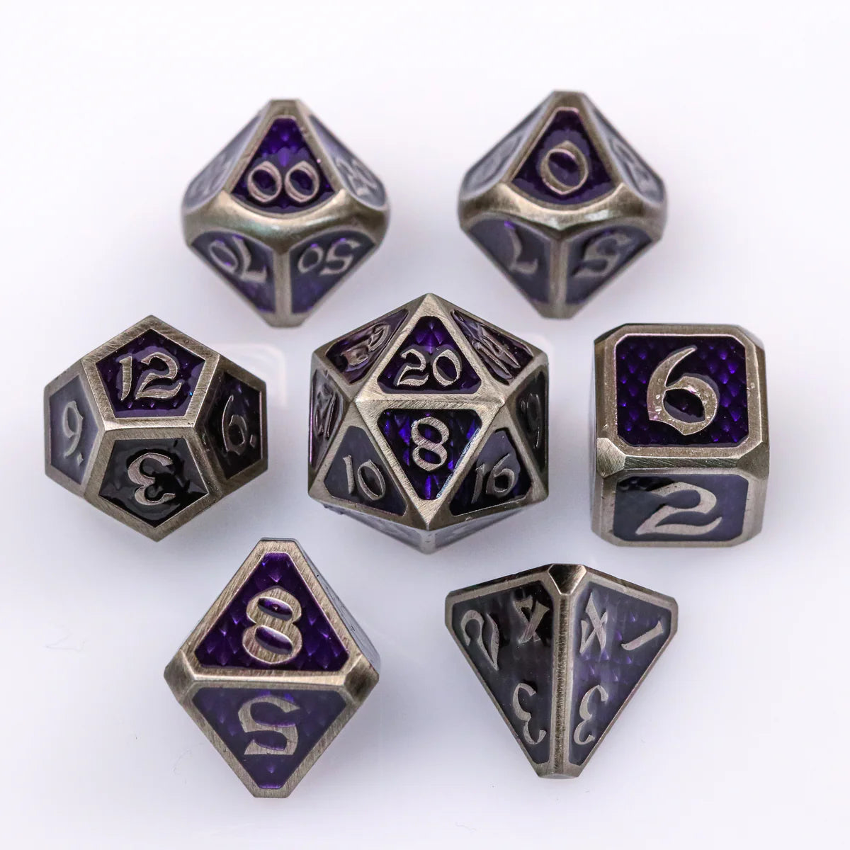 Drakona Gemtooth Edohain RPG Dice | Anubis Games and Hobby