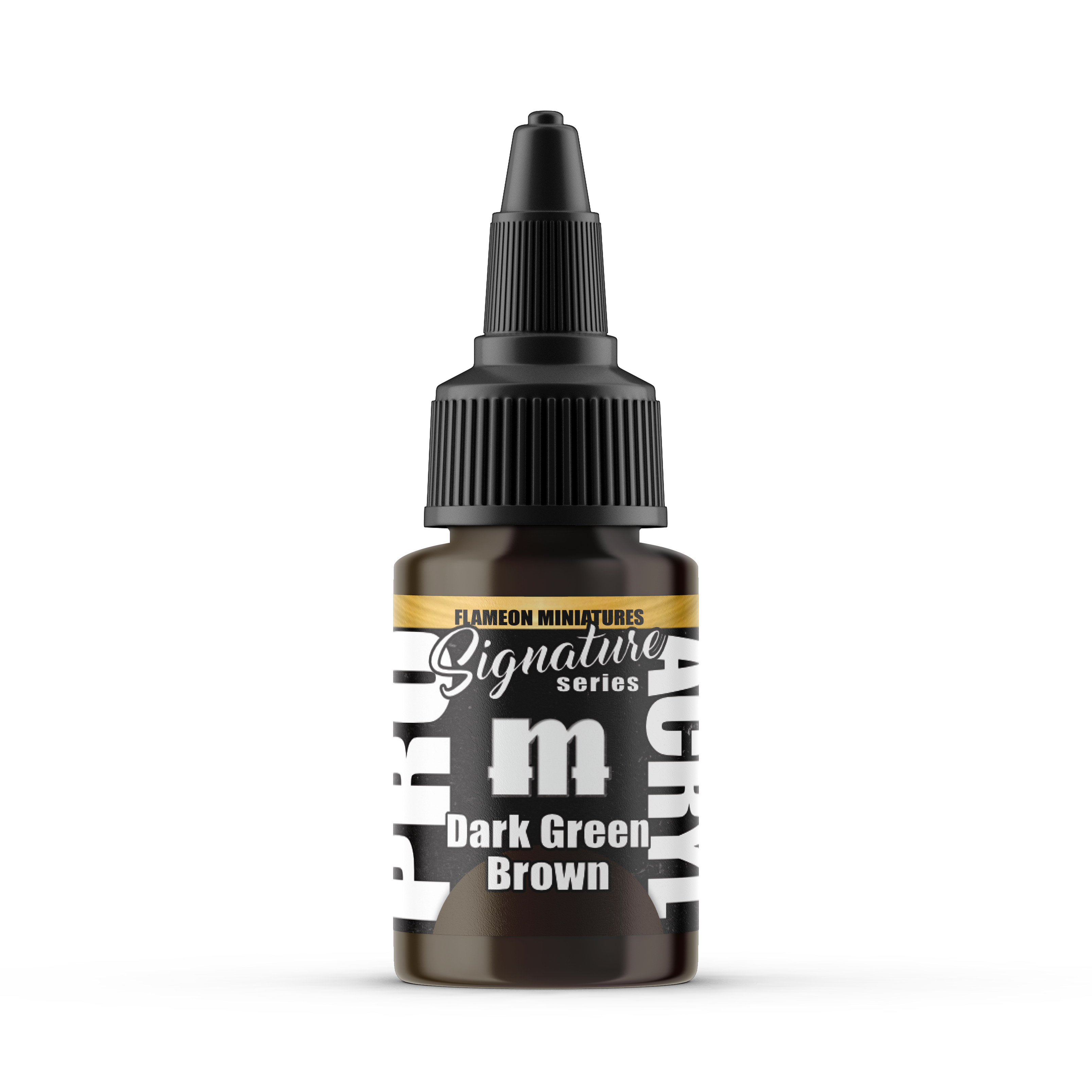Pro-Acryl Signature Series Flameon Dark Green Brown | Anubis Games and Hobby