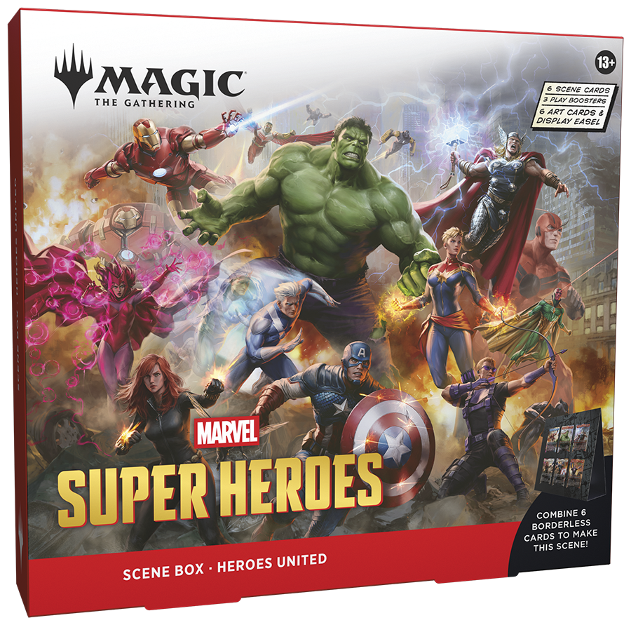 Marvel's Super Heroes Scene Box | Anubis Games and Hobby