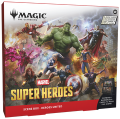 Marvel's Super Heroes Scene Box | Anubis Games and Hobby