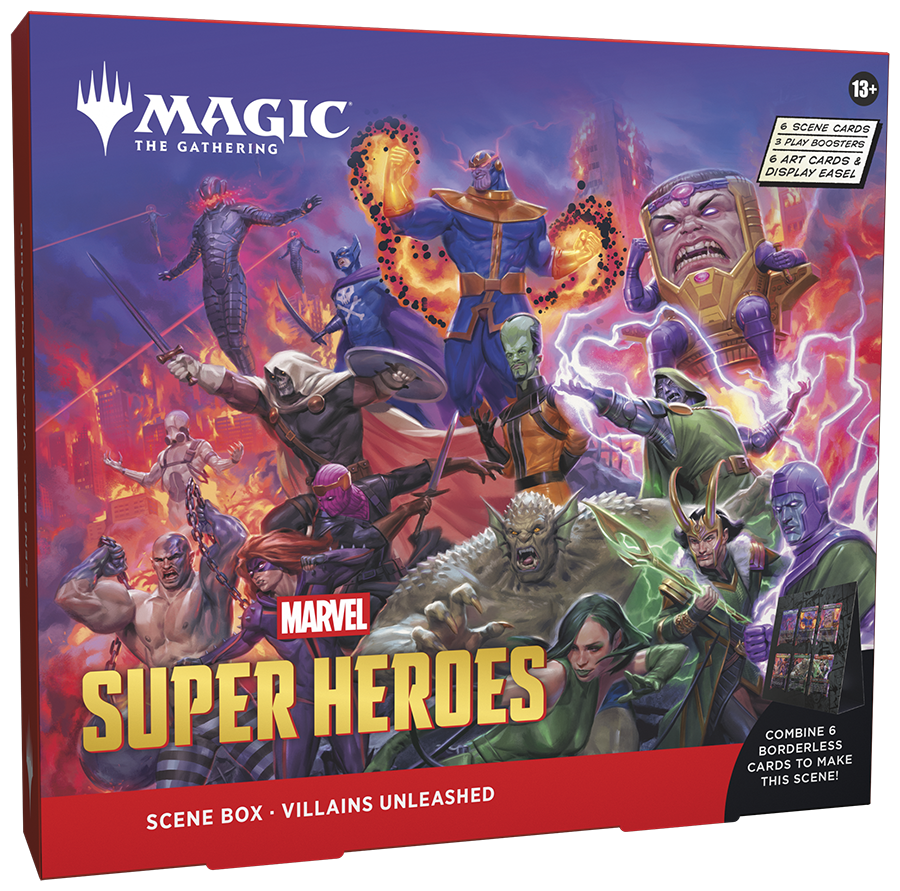 Marvel's Super Heroes Scene Box | Anubis Games and Hobby