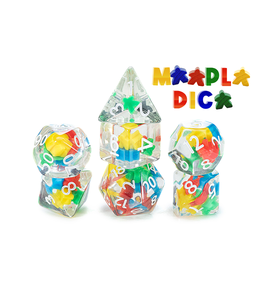 Meeple Dice Inclusion Dice | Anubis Games and Hobby