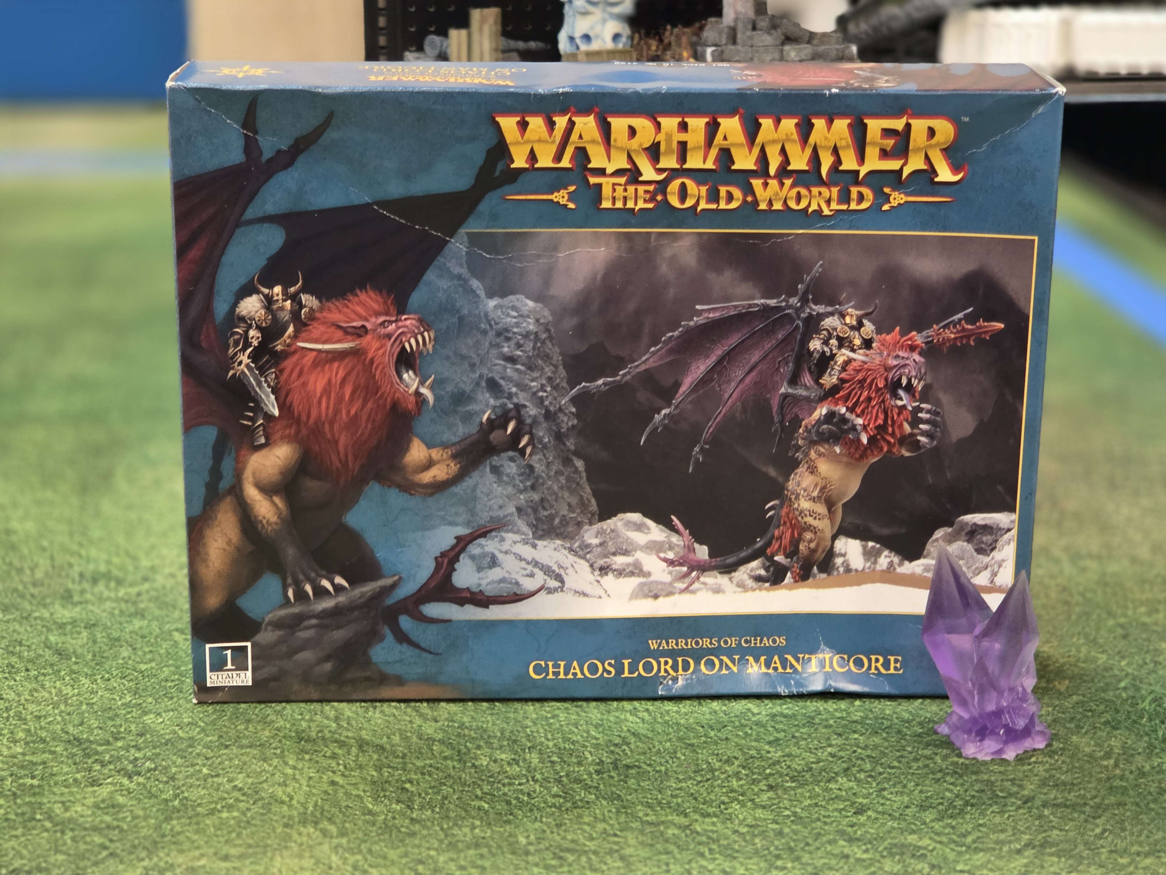 Warriors of Chaos - Chaos Lord On Manticore | Anubis Games and Hobby