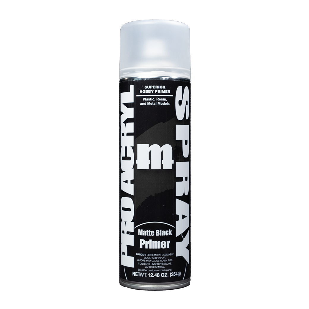 Pro-Acryl - SPRAY - Matte Black Primer | Anubis Games and Hobby
