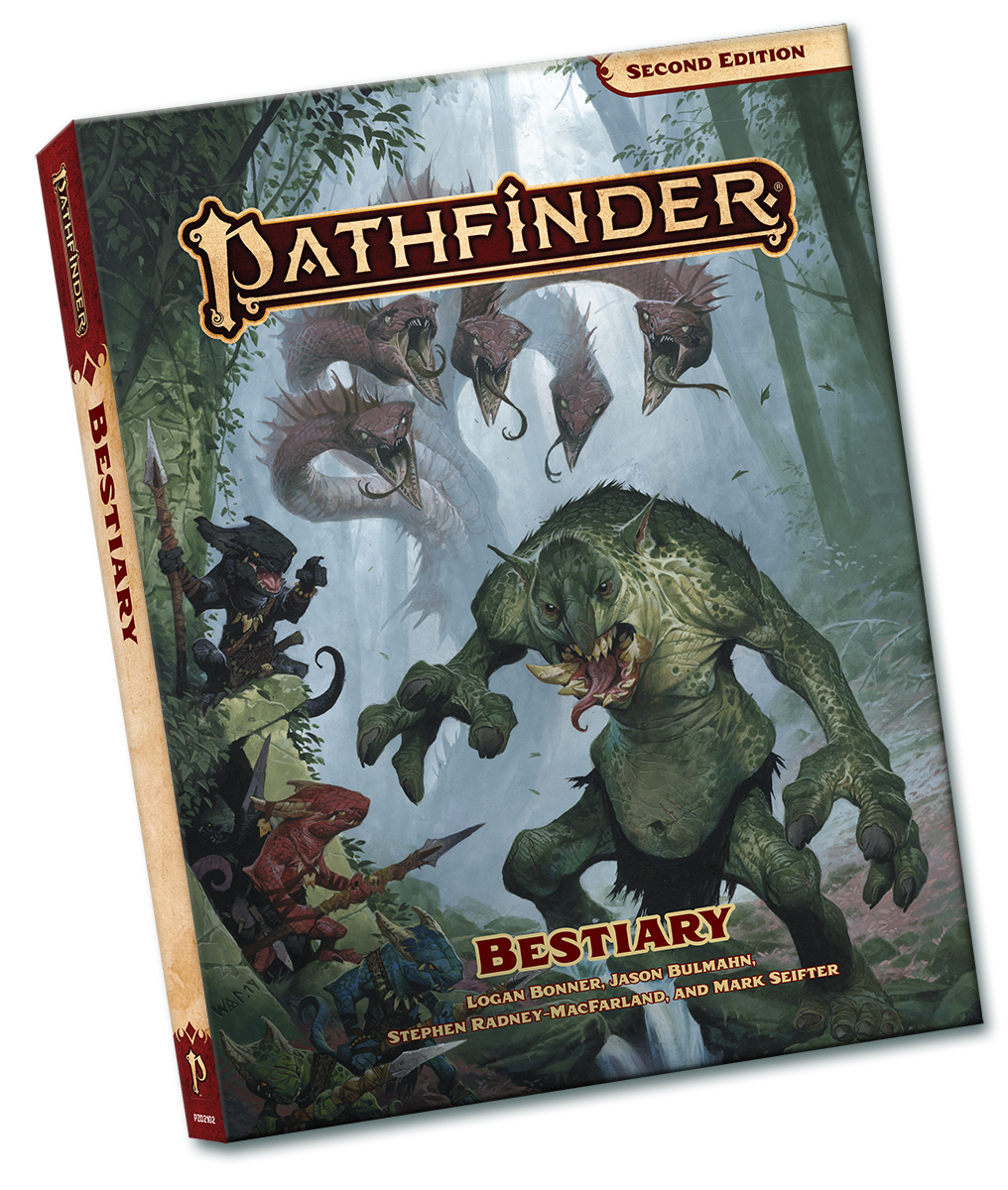 Pathfinder 2nd Ed: Bestiary Pocket Edition | Anubis Games and Hobby