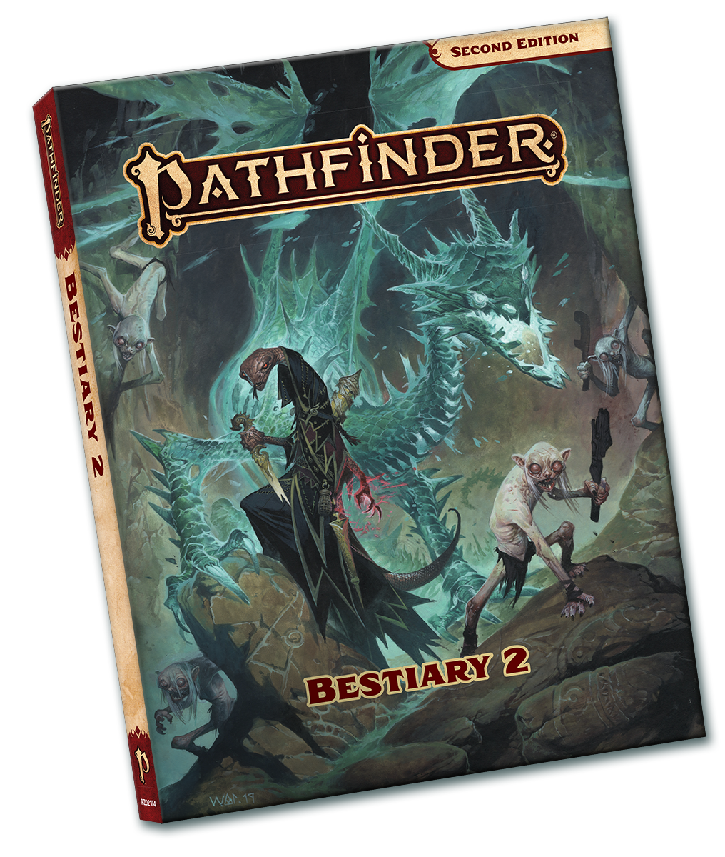 Pathfinder 2nd Ed: Bestiary 2 Pocket Edition | Anubis Games and Hobby