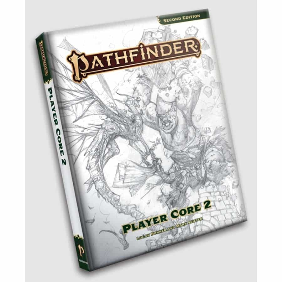 Pathfinder Player Core 2 - Sketch Edition | Anubis Games and Hobby