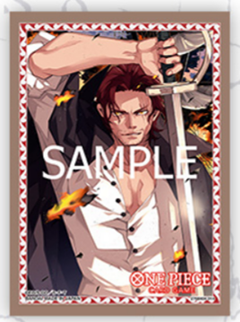 One Piece TCG Sleeves Vol. 10 - Shanks | Anubis Games and Hobby