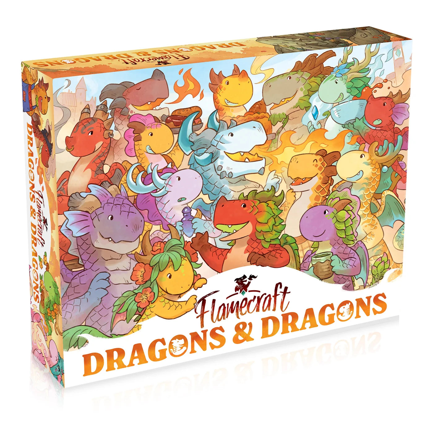 Flamecraft: Expansion - Dragons & Dragons | Anubis Games and Hobby