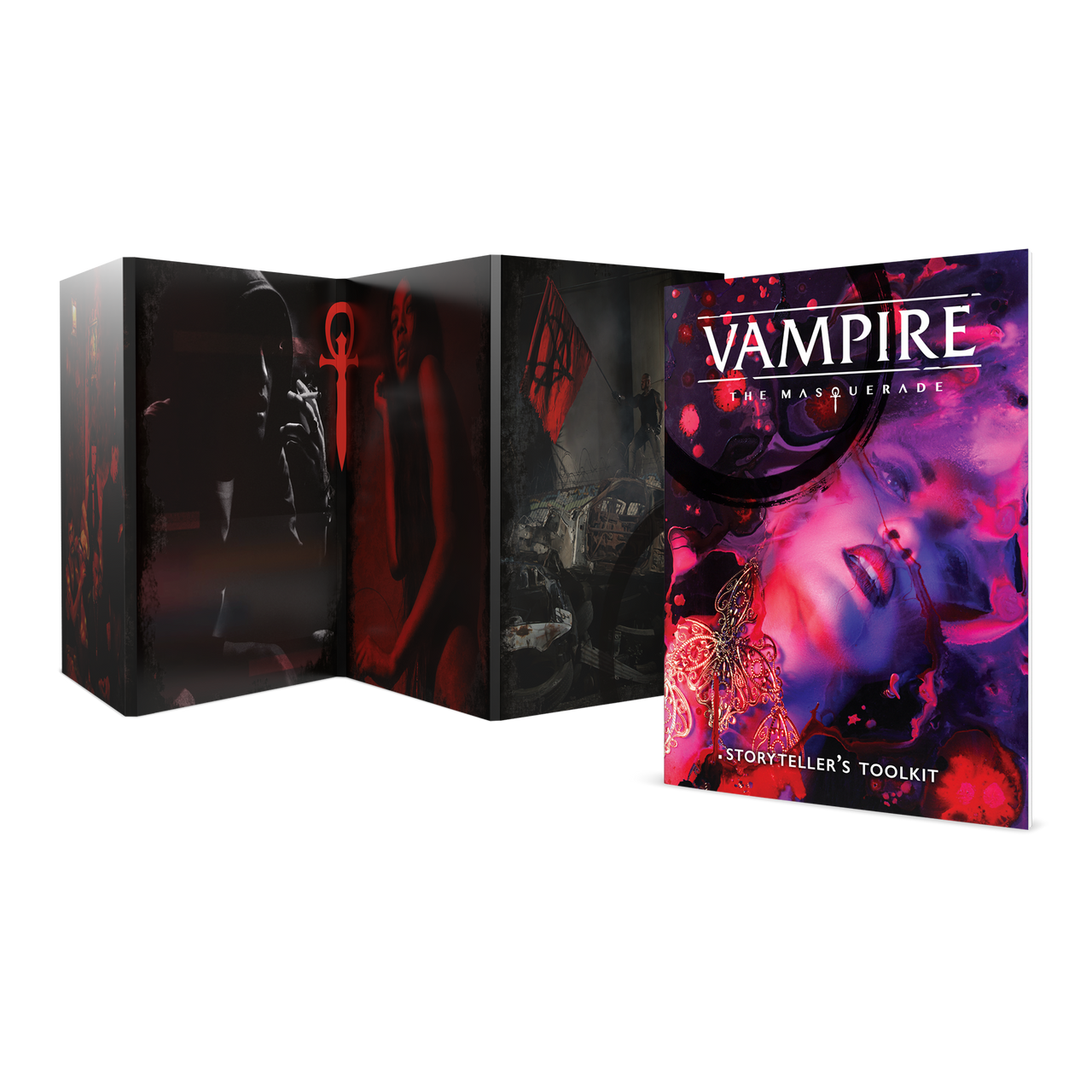 Vampire the Masquerade: Storyteller's Toolkit | Anubis Games and Hobby