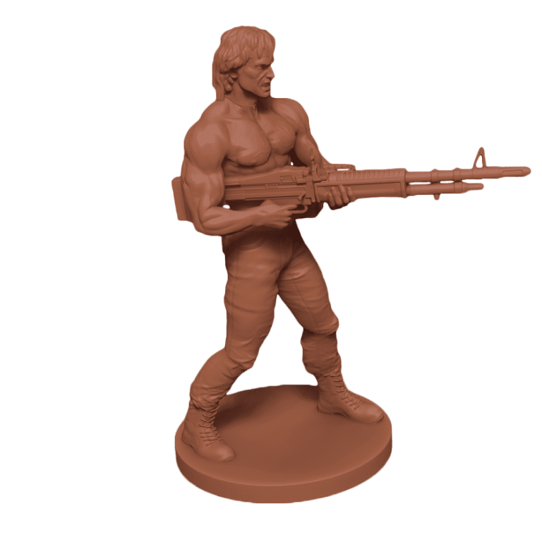 Everyday Heroes RPG: Rambo Miniature | Anubis Games and Hobby