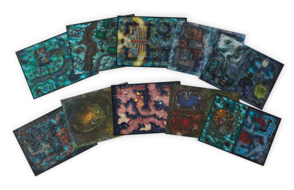 D&D Ravenloft: The Horrors Within - Map Pack | Anubis Games and Hobby