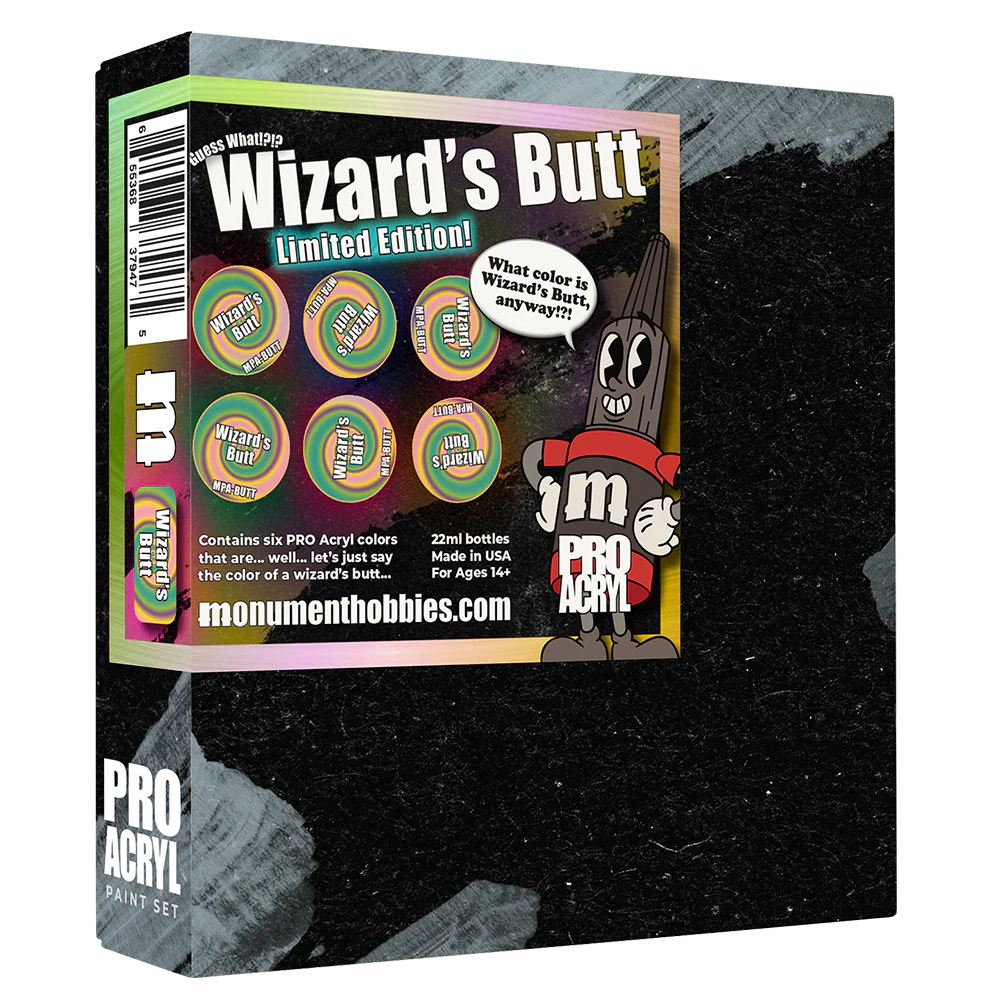 Pro Acryl Wizard's Butt Set! | Anubis Games and Hobby