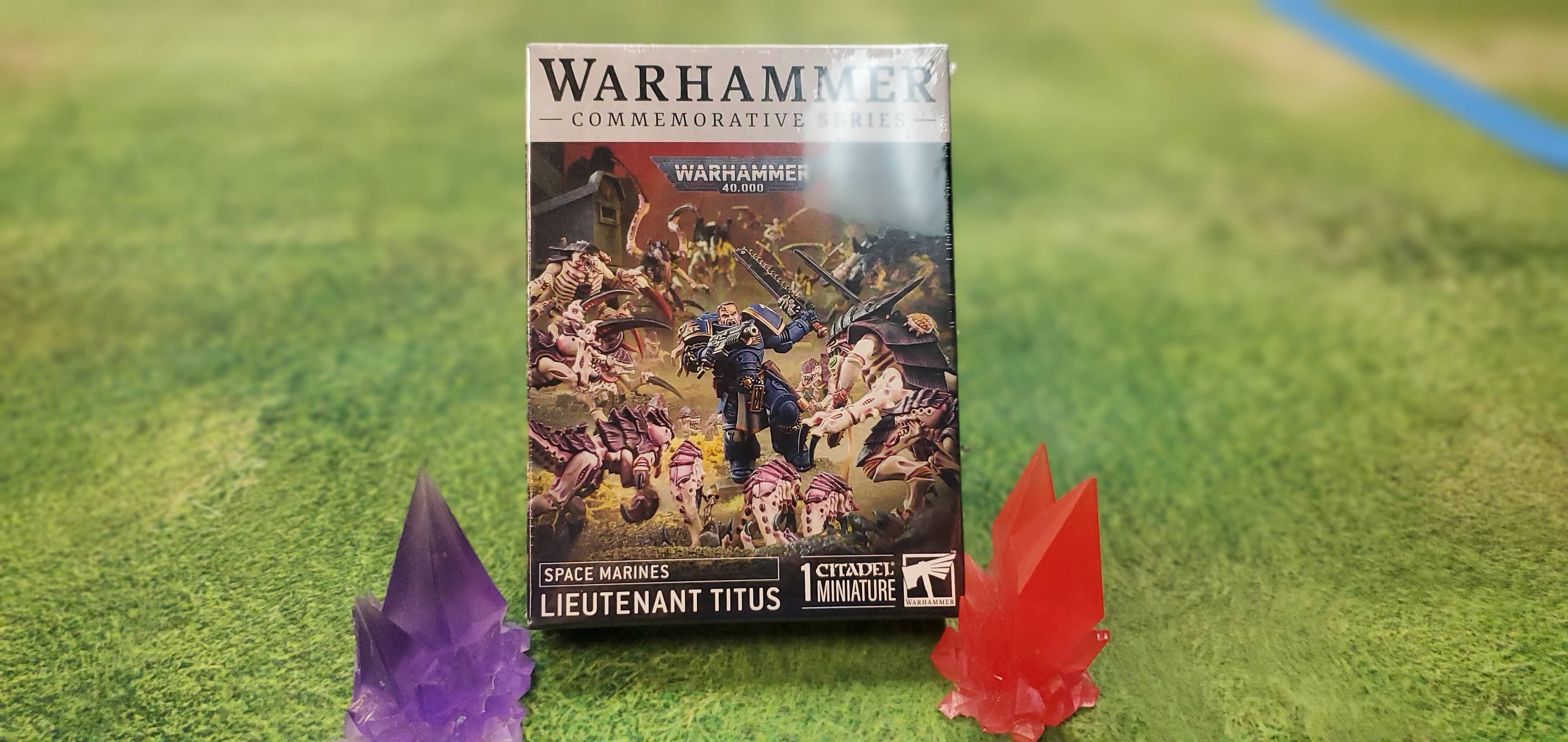 Space Marines Lieutenant Titus | Anubis Games and Hobby