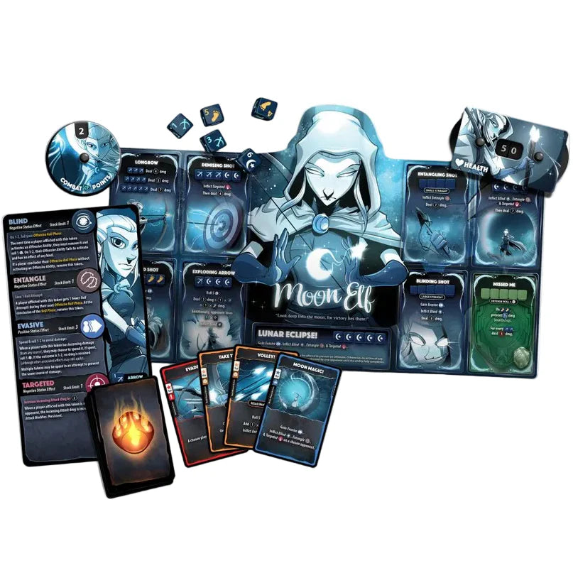 Dice Throne - Moon Elf | Anubis Games and Hobby