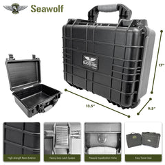 The Seawolf Black Label Case Empty | Anubis Games and Hobby